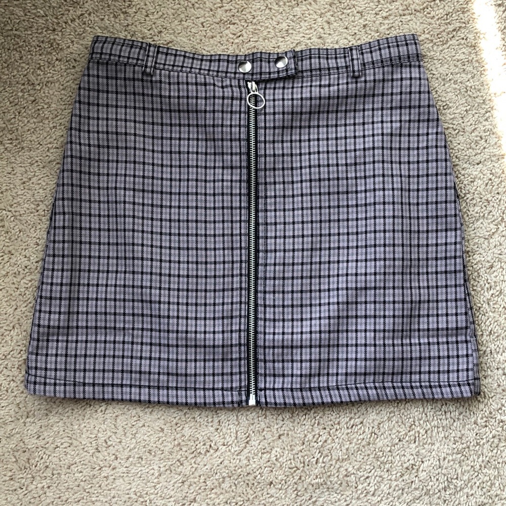 Wild Fable purple plaid skirt